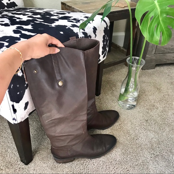 SAM EDELMAN Penny Riding Boots SZ 8W - Picture 5 of 8